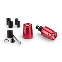 Puig Bar End Aluminum Mod.Sport Universal (Red)