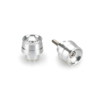 Puig Bar End Aluminum Mod.Speed Honda (Silver)