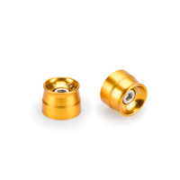 Puig Bar End Aluminum Mod.Speed Kawasaki (Gold)