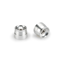 Puig Bar End Aluminum Mod.Speed Kawasaki (Silver)
