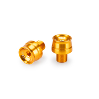 Puig Bar End Aluminum Mod.Speed Kawasaki (Gold)
