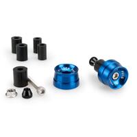 Puig Speed Bar Ends To Suit Various Yamaha Models (Blue)