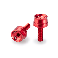 Puig Bar End Aluminum Mod.Speed BMW (Red)