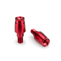 Puig Bar End Aluminum Mod.Sport Yamaha (Red)