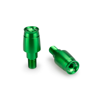 Puig Bar End Aluminum Mod.Sport Yamaha (Green)