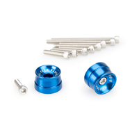 Puig Bar End Aluminum Mod.Speed Suzuki (Blue)