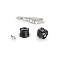 Puig Bar End Aluminum Mod.Speed Suzuki (Black)