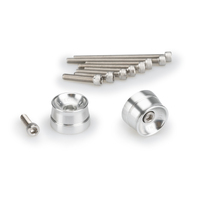 Puig Bar End Aluminum Mod.Speed Suzuki (Silver)