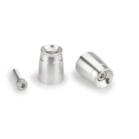 Puig Bar End Aluminum Mod.Sport Kymco Ak550 (Silver)