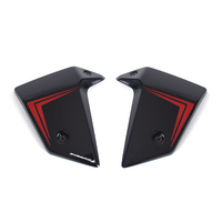 Pyramid Radiator Cheeks | Graphite Black | Honda CB 750 Hornet 2022>2024