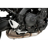 Puig Aluminium Chassis Covers To Suit Yamaha MT-09/SP/XSR900 (2021 - Onwards) - Black