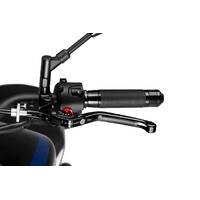 Puig Clutch Levers 3.0 (Foldable, Black Lever, Red Adjuster)