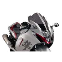Puig Z-Racing Screen To Suit Suzuki GSX-R1300 Hayabusa (2021 - Onwards) - Dark Smoke