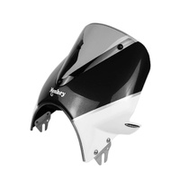 Pyramid Fly Screen | Pearl Shining Black/Ross White | Honda Monkey 125 2018>2020