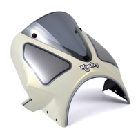 Pyramid Fly Screen | Cream/White | Honda Monkey 125 2022>Current