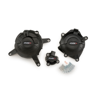 Puig Kit 3 Caps Engine Cover Yamaha YZF-R3 19' (Black)