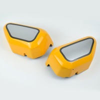 Pyramid Infill Panels | Banana Yellow/Silver | Honda Monkey 125 2021>Current