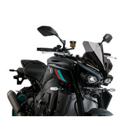Puig New Generation Sport Screen To Suit Yamaha MT-10/SP (2022 - Onwards) - Dark Smoke