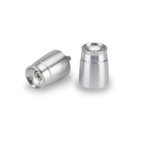 Puig Bar End Aluminum Mod.Sport Yamaha (Silver)