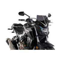 Puig New Generation Sport Screen To Suit Honda CB500F (2016 - Onwards) - Dark Smoke