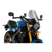 Puig New Generation Sport Screen To Suit Yamaha XSR900 (2022 - Onwards) - Smoke