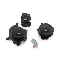 Puig Kit 3 Caps Engine Cover Kawasaki Z900RS (Black)