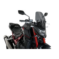 Puig New Generation Touring Screen To Suit Honda CB750 Hornet (2023 - Onwards) - Dark Smoke