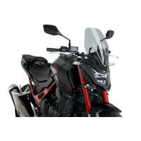 Puig New Generation Touring Screen To Suit Honda CB750 Hornet (2023 - Onwards) - Smoke