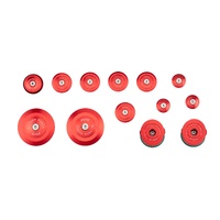 Puig Aluminium Frame Covers BMW R1250R 19'- (Red)