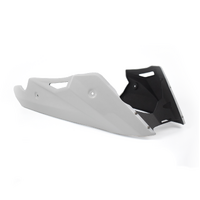Pyramid Belly Pan | Matte Pearl Glare White | Honda CB750 Hornet 2025>Current