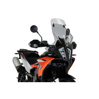 Puig Touring Screen With Visor To Suit KTM 790/890 Adventure (2023 - Onwards) - Smoke