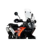 Puig Touring Screen With Visor To Suit KTM 790/890 Adventure (2023 - Onwards) - Clear