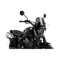 Puig New Generation Sport Screen To Suit Honda CL500 (2023 - Onwards) - Dark Smoke