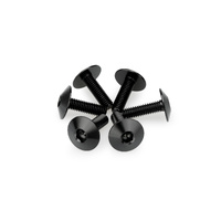 Puig Kit 6 Screws M6X20 Diam. Head 16,8mm (Black)
