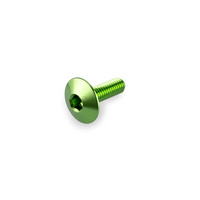 Puig Kit 6 Screws M6X20 Diam. Head 16,8mm (Green)