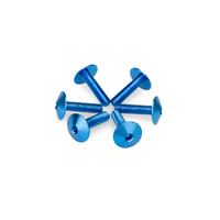 Puig Kit 6 Screws M5X20 Diam. Head 13,9mm (Blue)