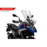 Puig Touring Screen To Suit BMW R1300GS With ACC/Radar (2023 - Onwards) - Clear