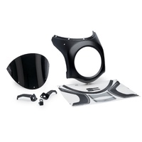 Puig Windshield Retro Black Honda CB650R Neo (Black)