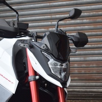 Pyramid Fly Screen | Graphite Black | Honda CB750 Hornet 2022>2024