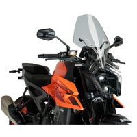 Puig New Generation Touring Screen To Suit KTM 990 Duke/R (2024 - Onwards) - Smoke