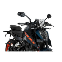 Puig New Generation Sport Screen To Suit KTM 125/390 Duke (2024 - Onwards) - Clear