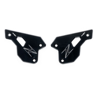 Puig Heel Plates To Suit Kawasaki Z900 (2023 - Onwards) - Black