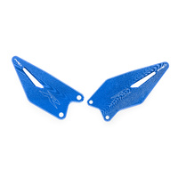 Puig HEEL PLATES KAWASAKI ZX6R NINJA 23'- (Blue)