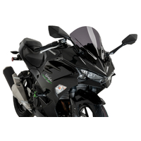 Puig Z-Racing Screen To Suit Kawasaki Ninja 500 (2024 - Onwards) - Dark Smoke