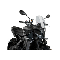 Puig Windshield New Generation Touring Screen To Suit Yamaha MT-09/SP (2024 - Onwards) - Clear