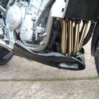 Pyramid Belly Pan | Gloss Black | Yamaha FZS 1000 Fazer 2001>2005
