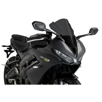 Puig Z-Racing Screen To Suit Triumph Daytona 660 (2024 - Onwards) - Dark Smoke