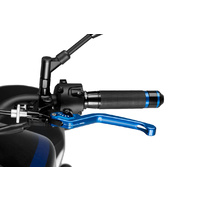 Puig Unfoldable 3.0 Clutch Lever (Blue Lever, Black Adjuster)