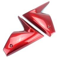 Pyramid Radiator Cheeks | Metallic Red (Lava Red) | Yamaha MT-09 2013>2016