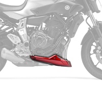 Pyramid Belly Pan | Metallic Red (Lava Red) | Yamaha MT-07 2013>Current
